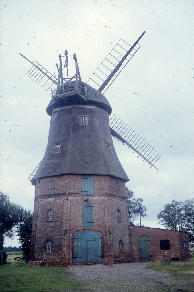 1969 - Heiser Mühle vor der Demontage der Flügel