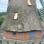 Mühlenturm mit demontierten Fenstern